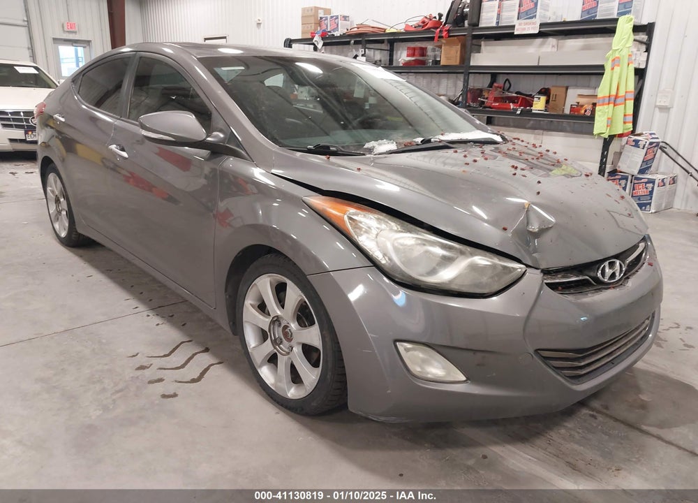 2012 HYUNDAI ELANTRA LIMITED VIN: 5NPDH4AE3CH092708