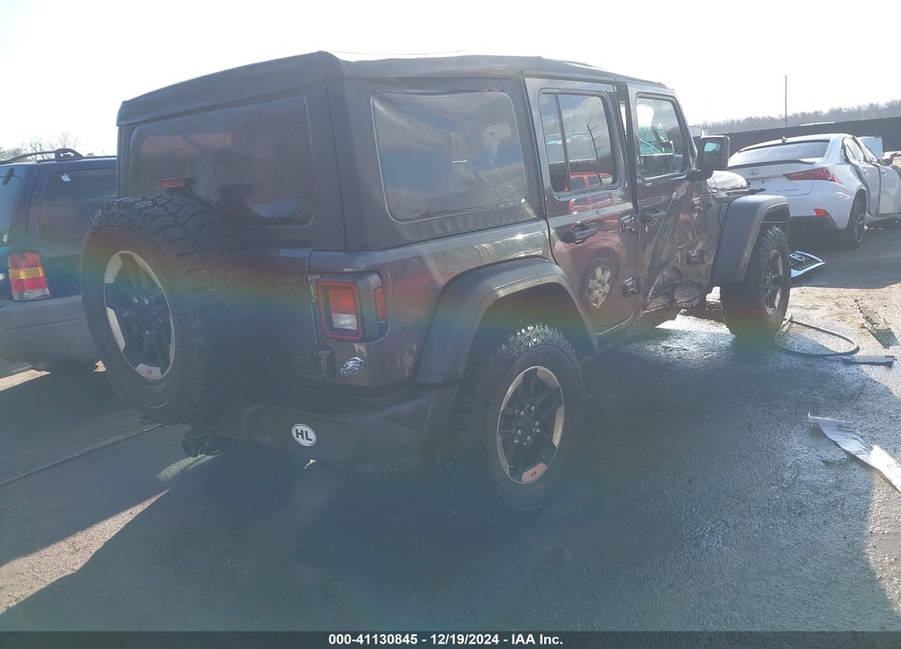 2022 JEEP WRANGLER UNLIMITED VIN: 1C4HJXDN1NW240032