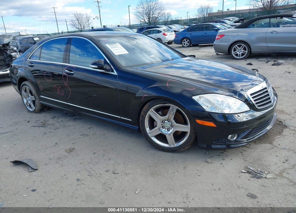 2008 MERCEDES-BENZ S 550 VIN: WDDNG71X38A216815