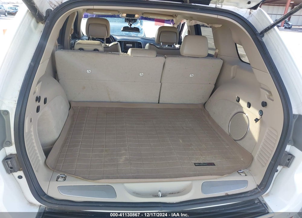 2014 JEEP GRAND CHEROKEE OVERLAND VIN: 1C4RJFCG9EC580256