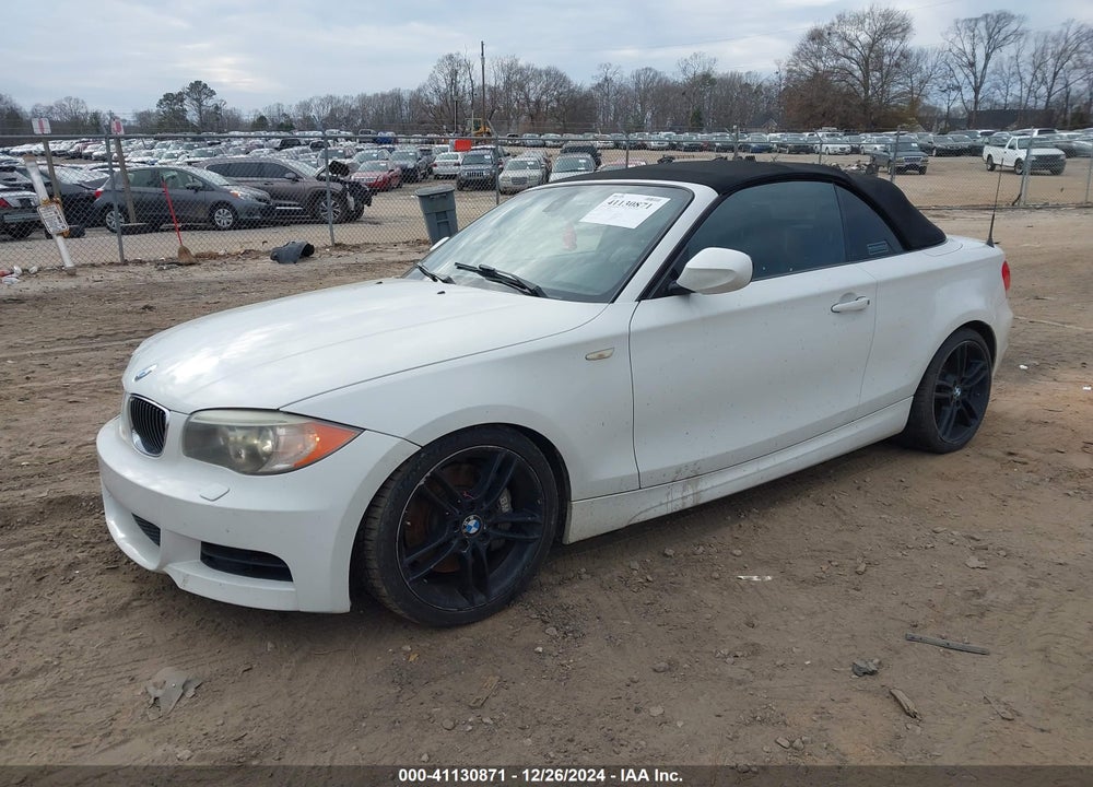 2013 BMW 135I VIN: WBAUN7C52DVM27107
