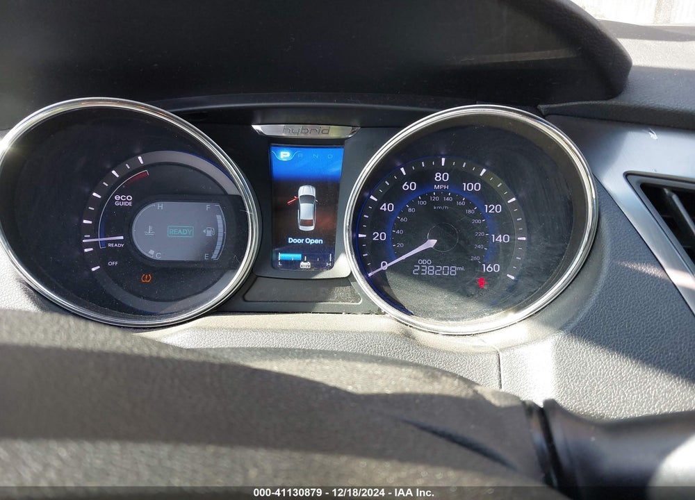 2013 HYUNDAI SONATA HYBRID VIN: KMHEC4A41DA086114