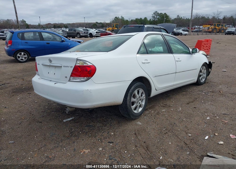 2005 TOYOTA CAMRY XLE V6 VIN: 4T1BF30K45U616547