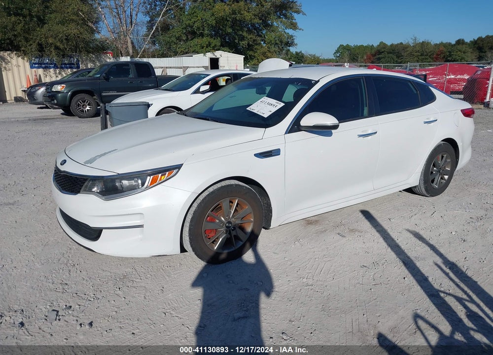 2016 KIA OPTIMA LX TURBO VIN: 5XXGT4L1XGG079087