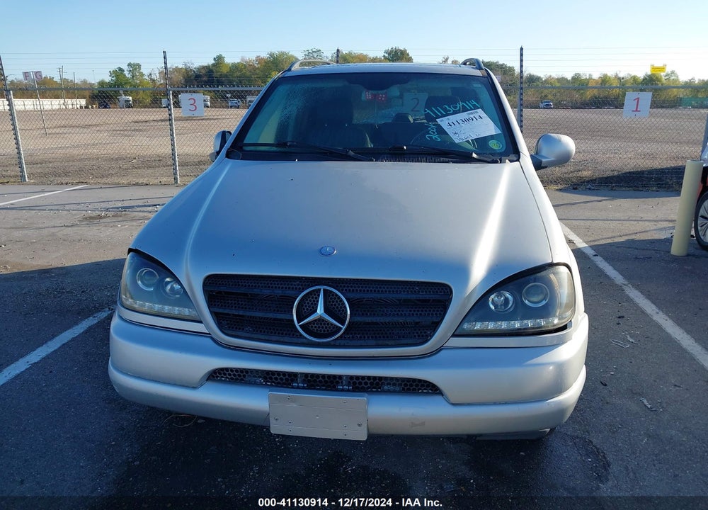 2001 MERCEDES-BENZ ML 320 VIN: 4JGAB54E11A285672