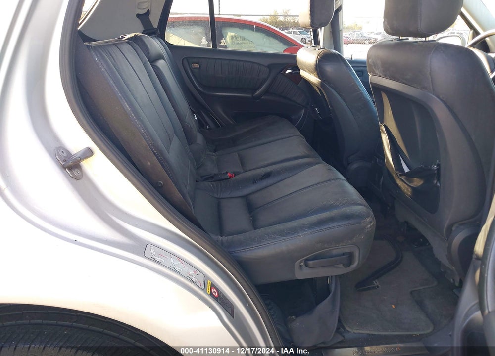 2001 MERCEDES-BENZ ML 320 VIN: 4JGAB54E11A285672