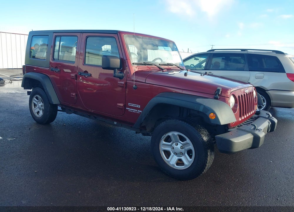 2010 JEEP WRANGLER UNLIMITED SPORT VIN: 1J4BA3H15AL163273