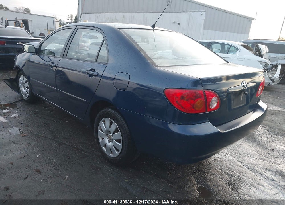 2004 TOYOTA COROLLA LE VIN: 1NXBR32E14Z338459