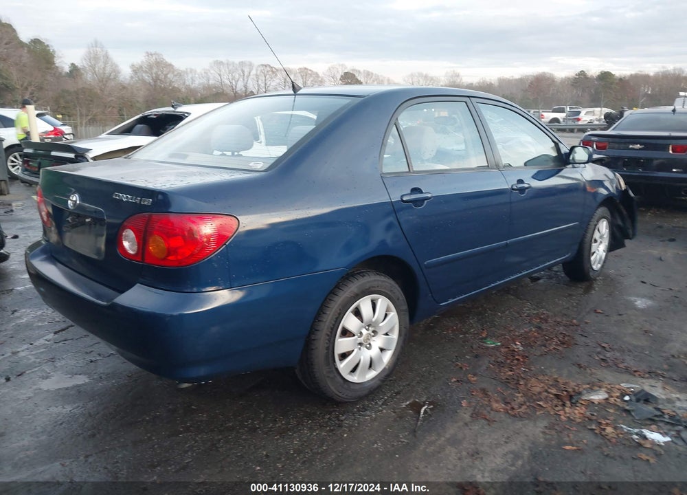 2004 TOYOTA COROLLA LE VIN: 1NXBR32E14Z338459