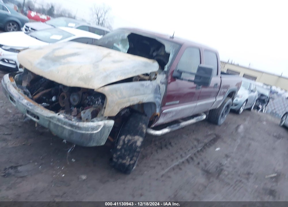 2002 GMC SIERRA 2500HD SL VIN: 1GTHC23G62F249076