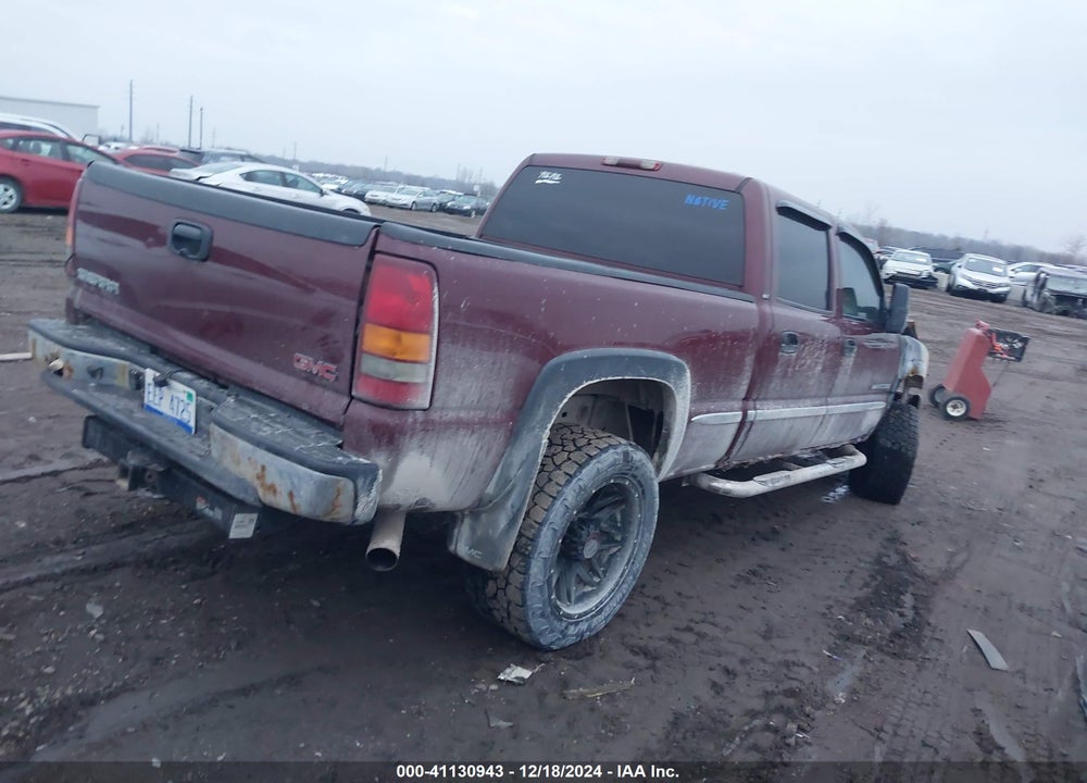 2002 GMC SIERRA 2500HD SL VIN: 1GTHC23G62F249076