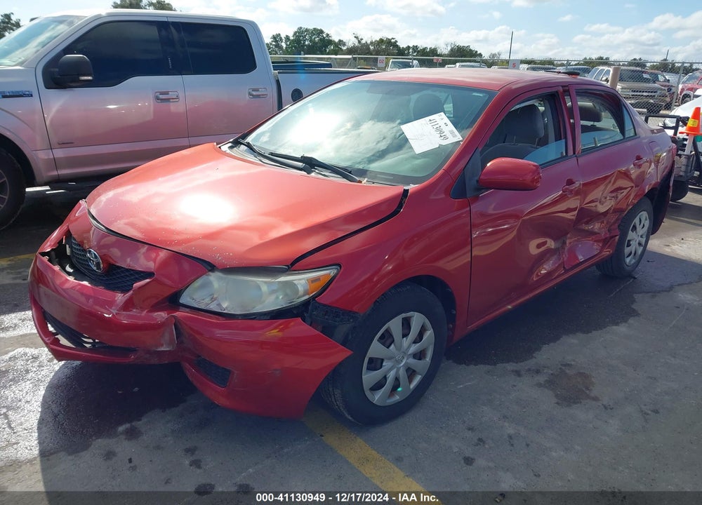 2010 TOYOTA COROLLA VIN: JTDBU4EE0AJ070201