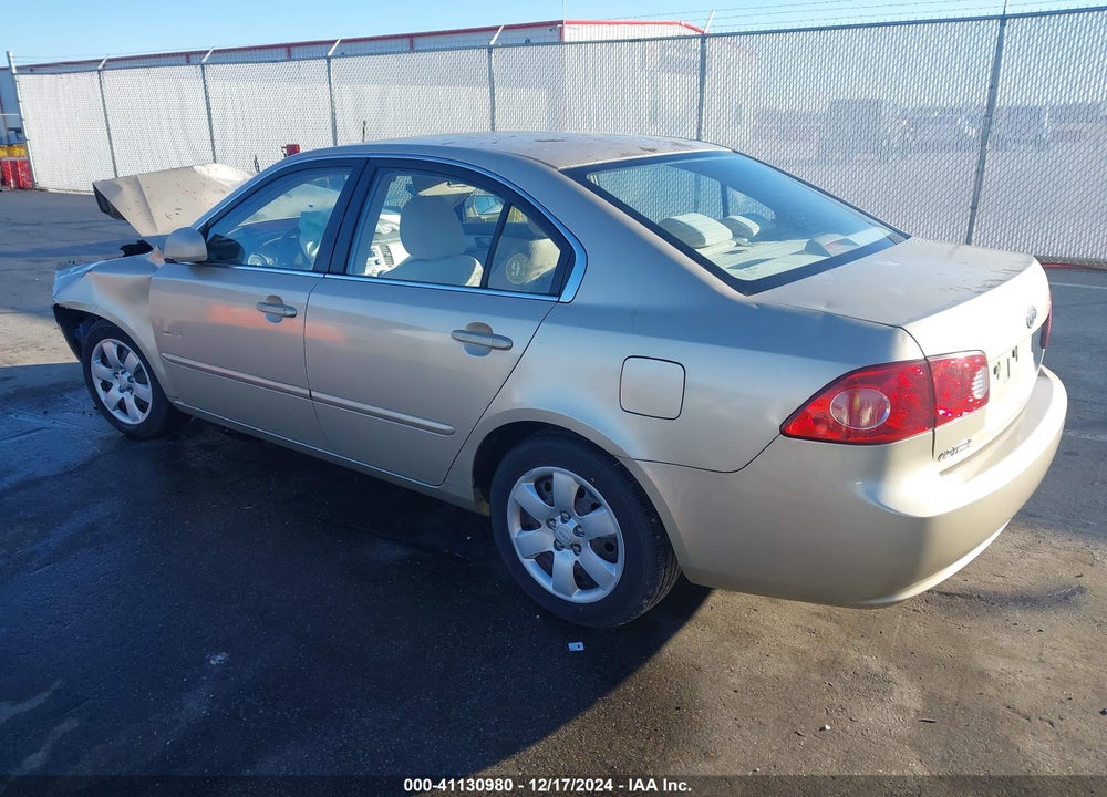 2007 KIA OPTIMA LX VIN: KNAGE123775122300