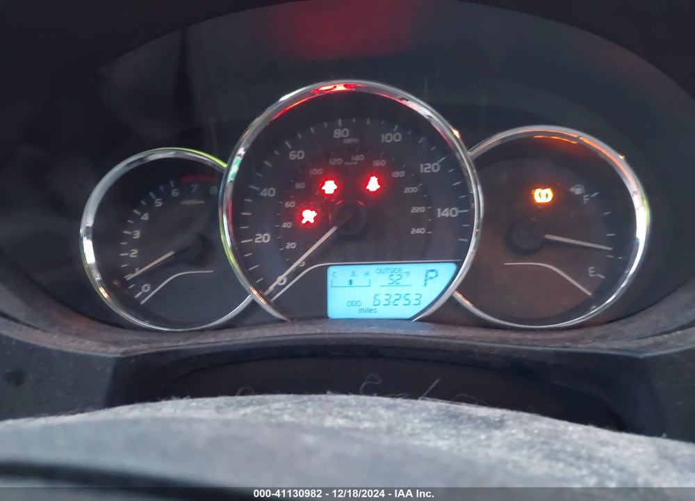 2014 TOYOTA COROLLA LE VIN: 2T1BURHE3EC049787