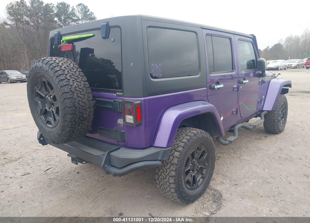 2016 JEEP WRANGLER UNLIMITED BACKCOUNTRY VIN: 1C4HJWEG1GL210432