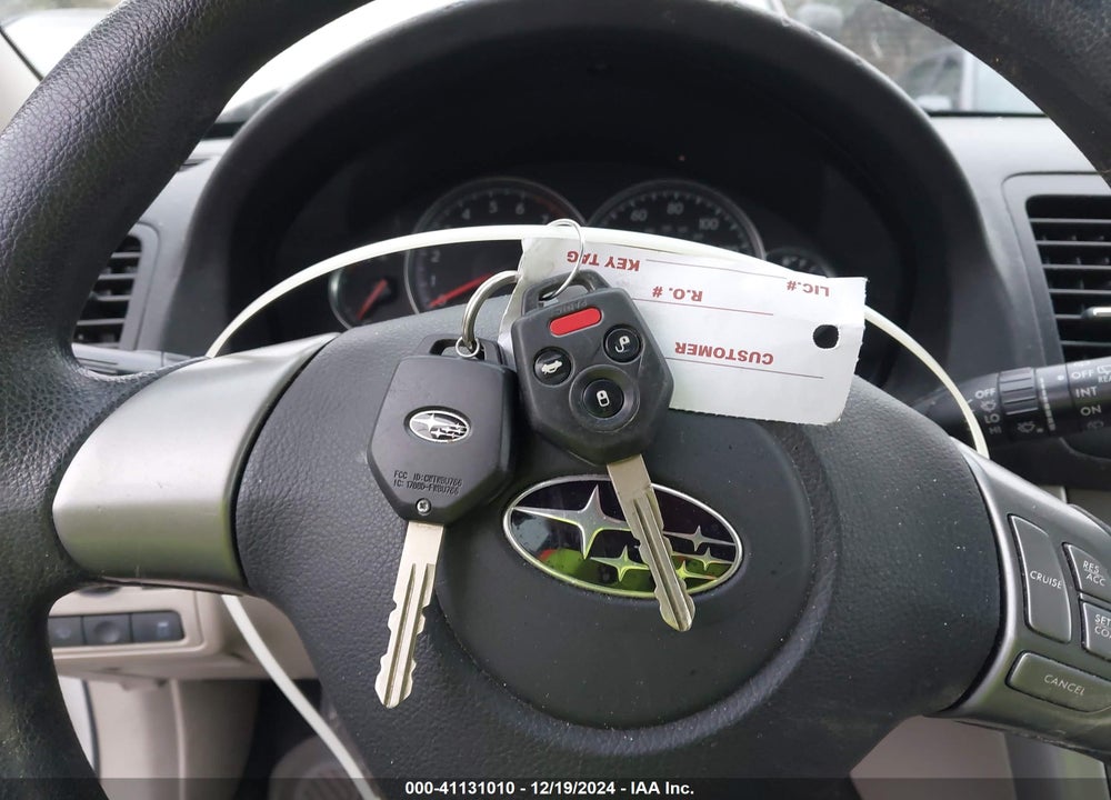 2009 SUBARU OUTBACK 2.5I VIN: 4S4BP61C097314926