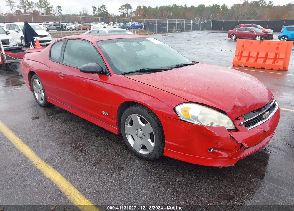2007 CHEVROLET MONTE CARLO SS VIN: 2G1WL15C479292223