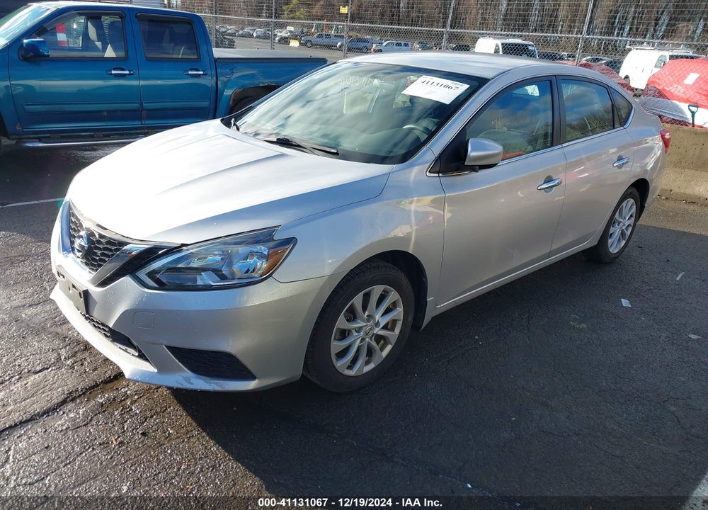 2019 NISSAN SENTRA SV VIN: 3N1AB7AP1KY360165