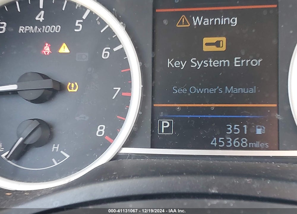 2019 NISSAN SENTRA SV VIN: 3N1AB7AP1KY360165