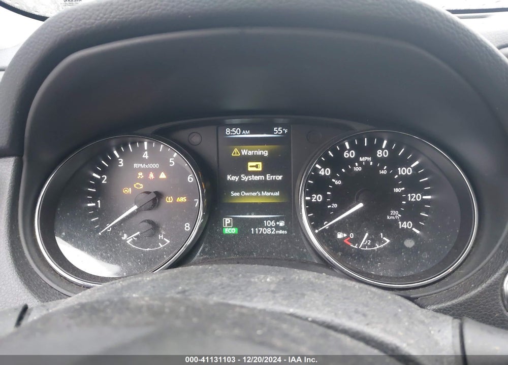 2017 NISSAN ROGUE SV VIN: 5N1AT2MT3HC758836