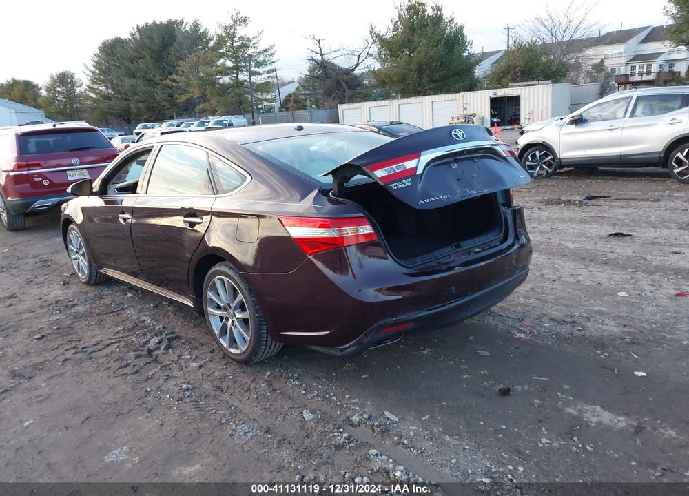 2014 TOYOTA AVALON XLE TOURING VIN: 4T1BK1EBXEU084519