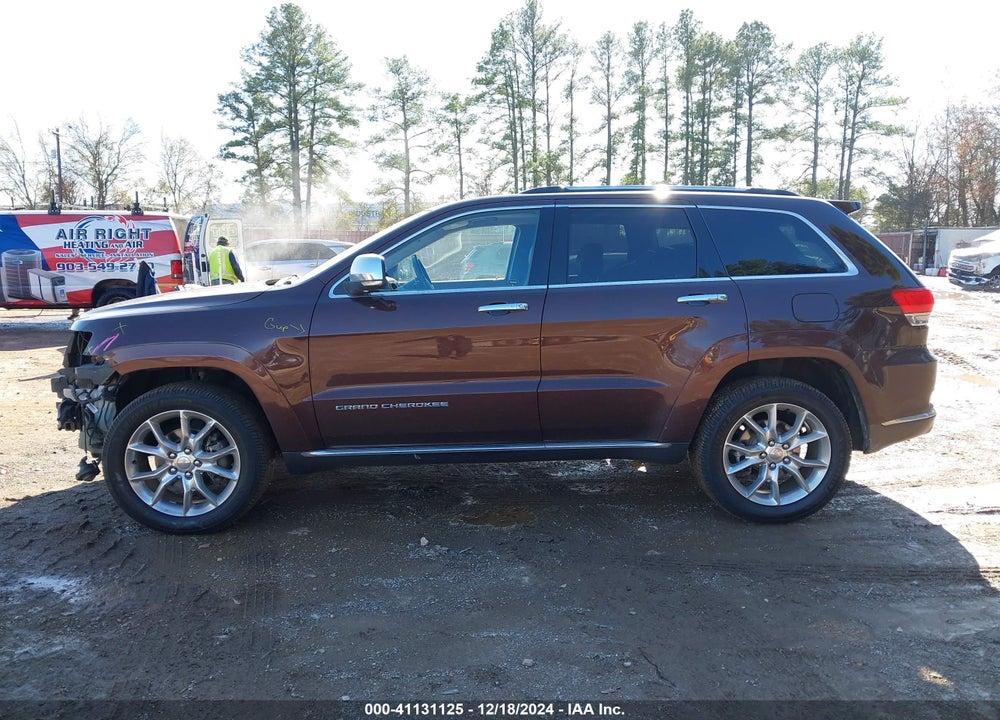 2015 JEEP GRAND CHEROKEE SUMMIT VIN: 1C4RJFJG7FC159270