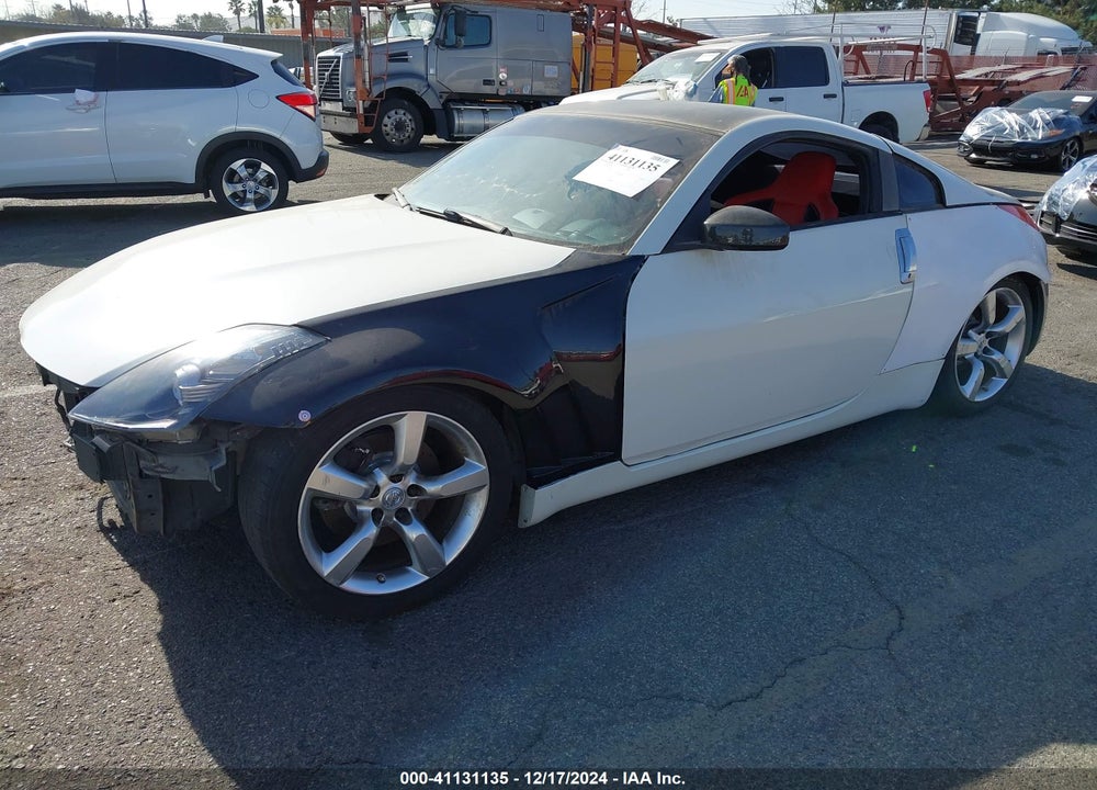 2006 NISSAN 350Z VIN: JN1AZ34D06M312932