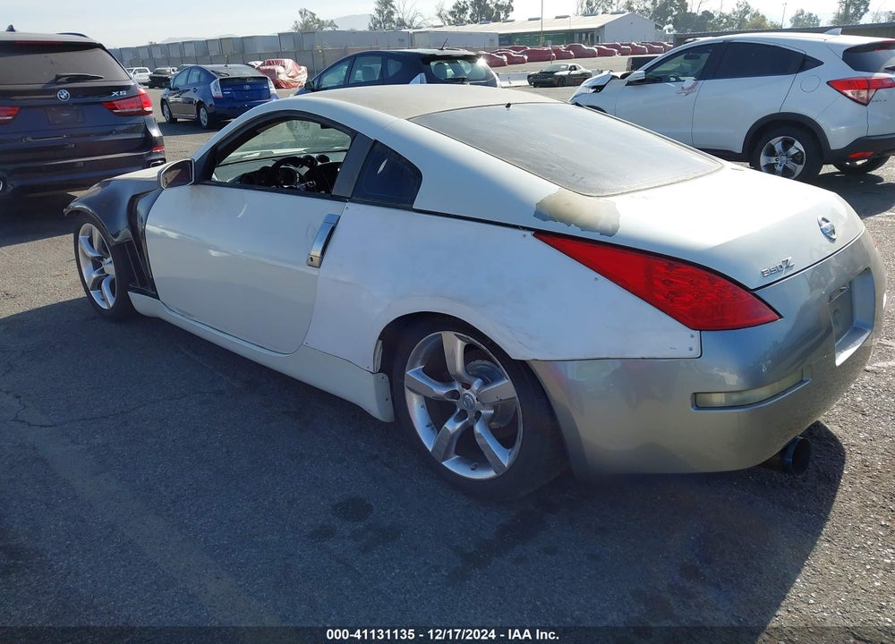 2006 NISSAN 350Z VIN: JN1AZ34D06M312932