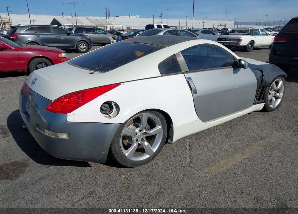 2006 NISSAN 350Z VIN: JN1AZ34D06M312932