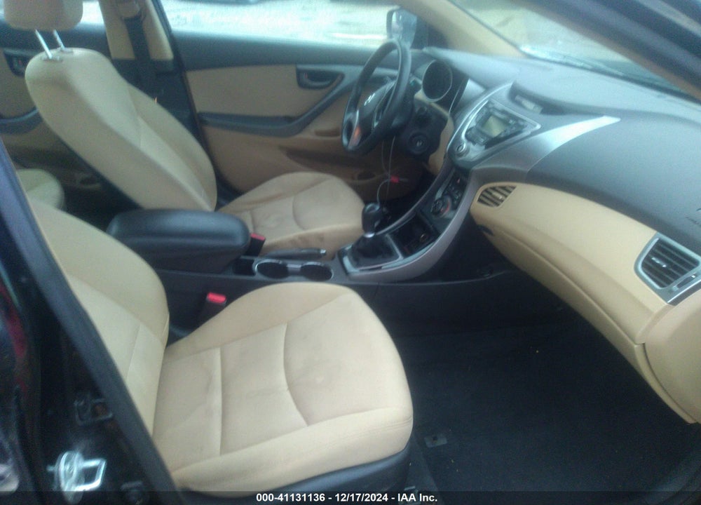 2013 HYUNDAI ELANTRA VIN: KMHDH4AE4DU486575