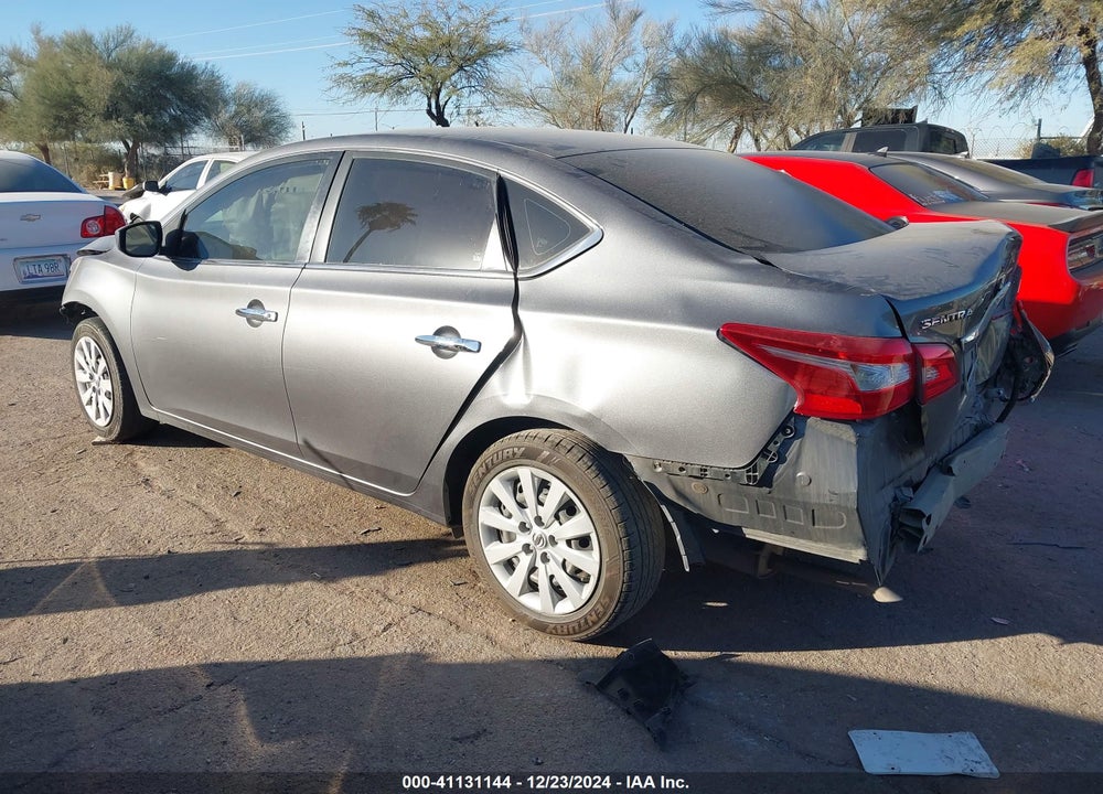2019 NISSAN SENTRA S VIN: 3N1AB7AP1KY263452
