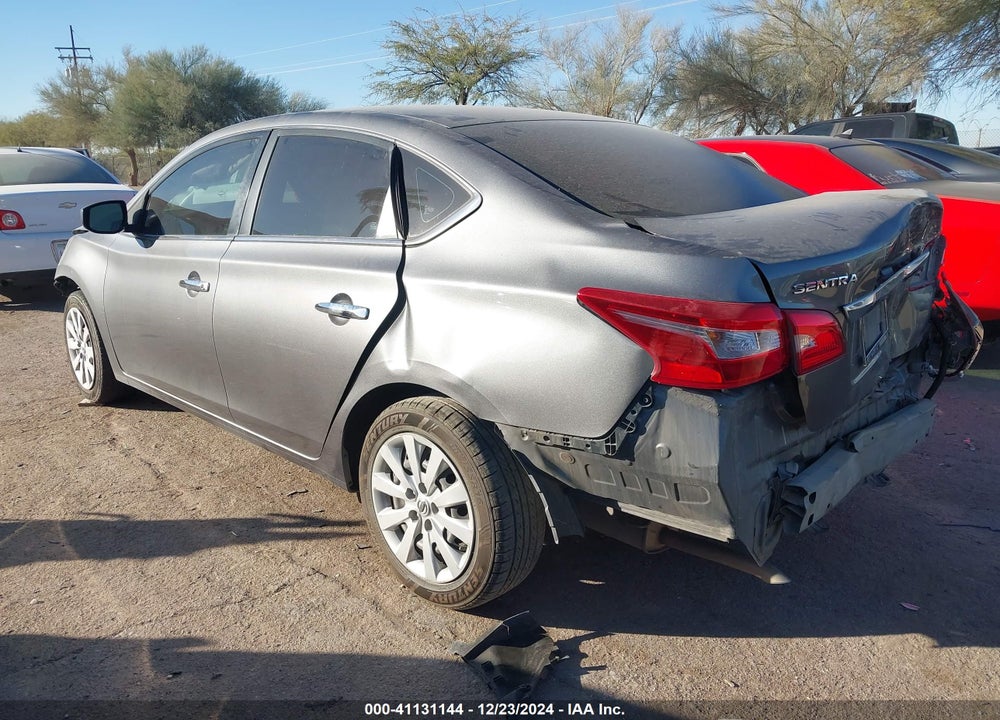 2019 NISSAN SENTRA S VIN: 3N1AB7AP1KY263452