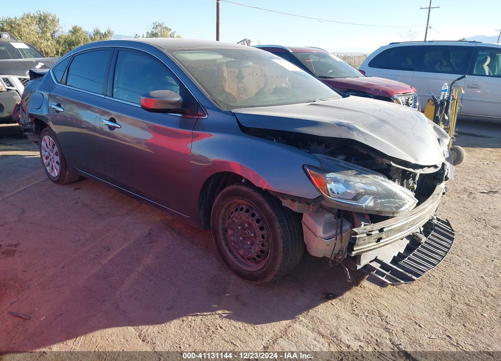 2019 NISSAN SENTRA S VIN: 3N1AB7AP1KY263452