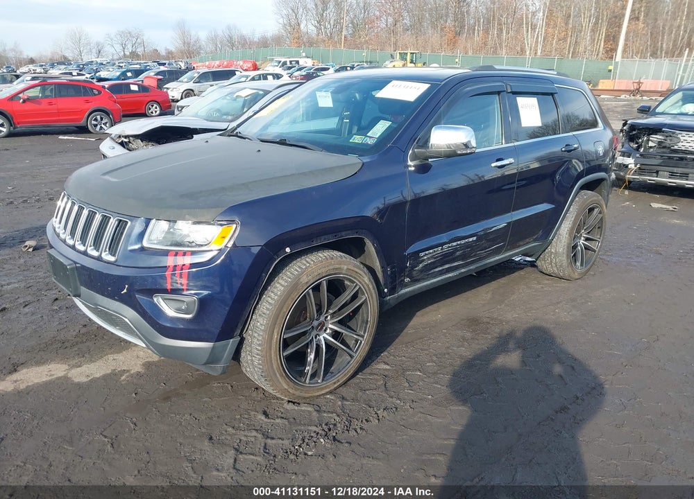 2014 JEEP GRAND CHEROKEE LIMITED VIN: 1C4RJFBG8EC153054