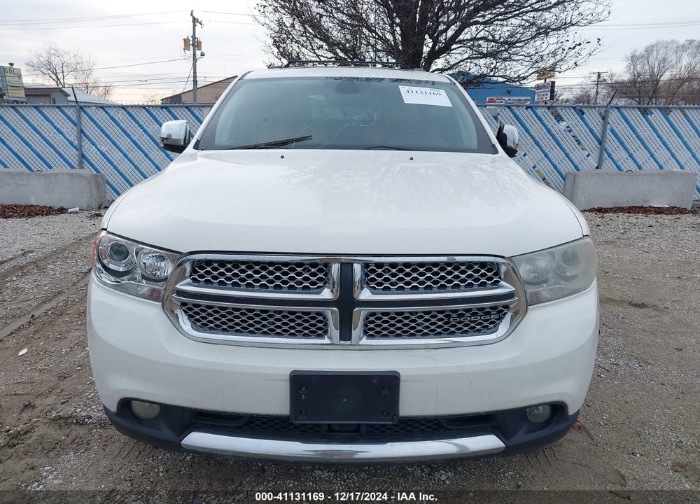 2011 DODGE DURANGO CITADEL VIN: 1D4SD5GTXBC663932