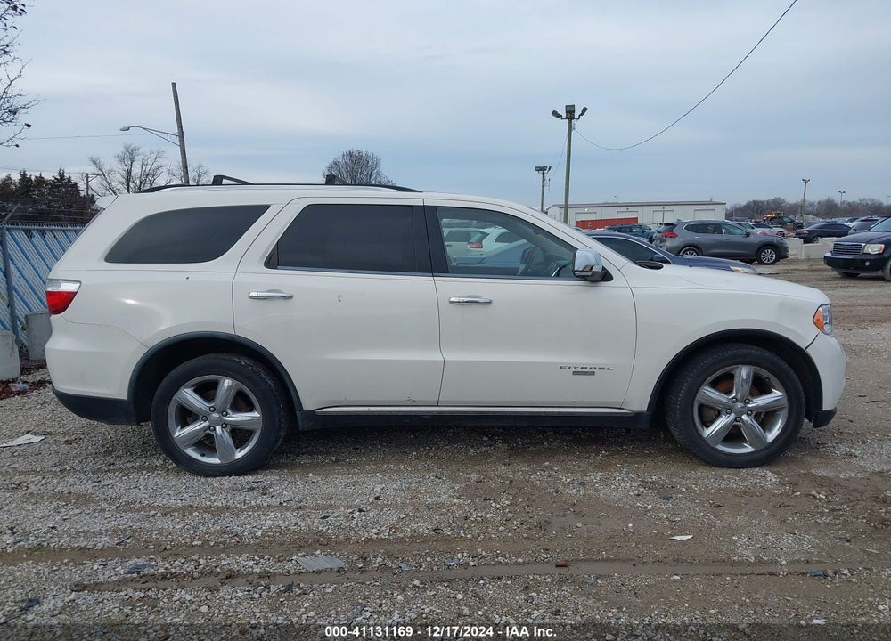 2011 DODGE DURANGO CITADEL VIN: 1D4SD5GTXBC663932