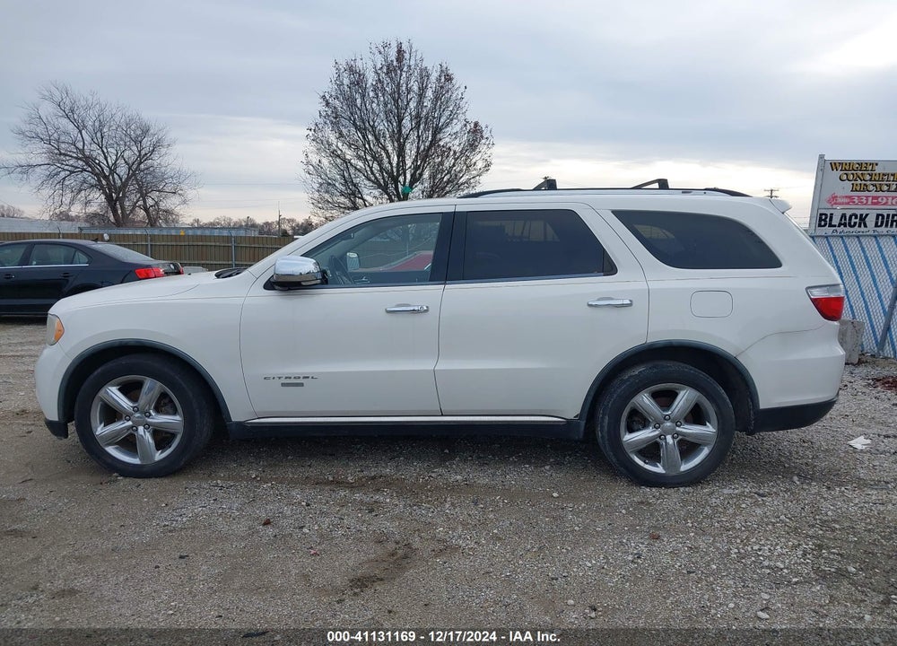 2011 DODGE DURANGO CITADEL VIN: 1D4SD5GTXBC663932