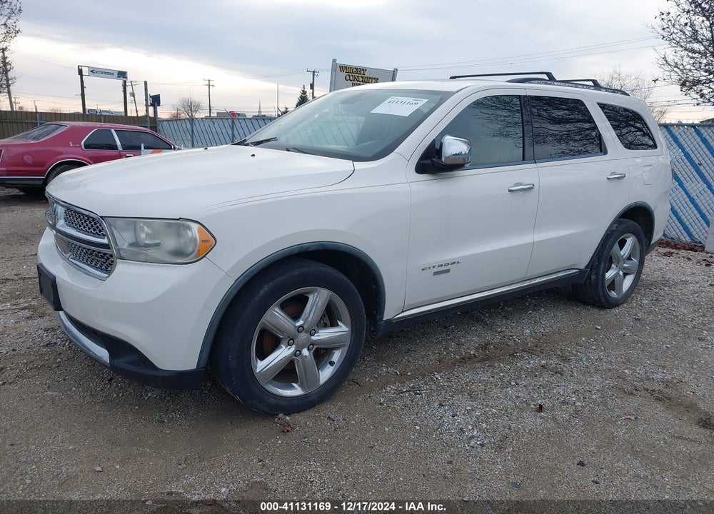 2011 DODGE DURANGO CITADEL VIN: 1D4SD5GTXBC663932
