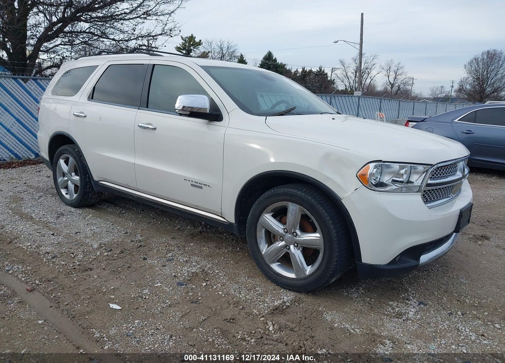 2011 DODGE DURANGO CITADEL VIN: 1D4SD5GTXBC663932