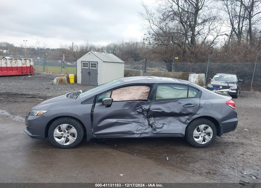 2015 HONDA CIVIC LX VIN: 19XFB2F5XFE271103