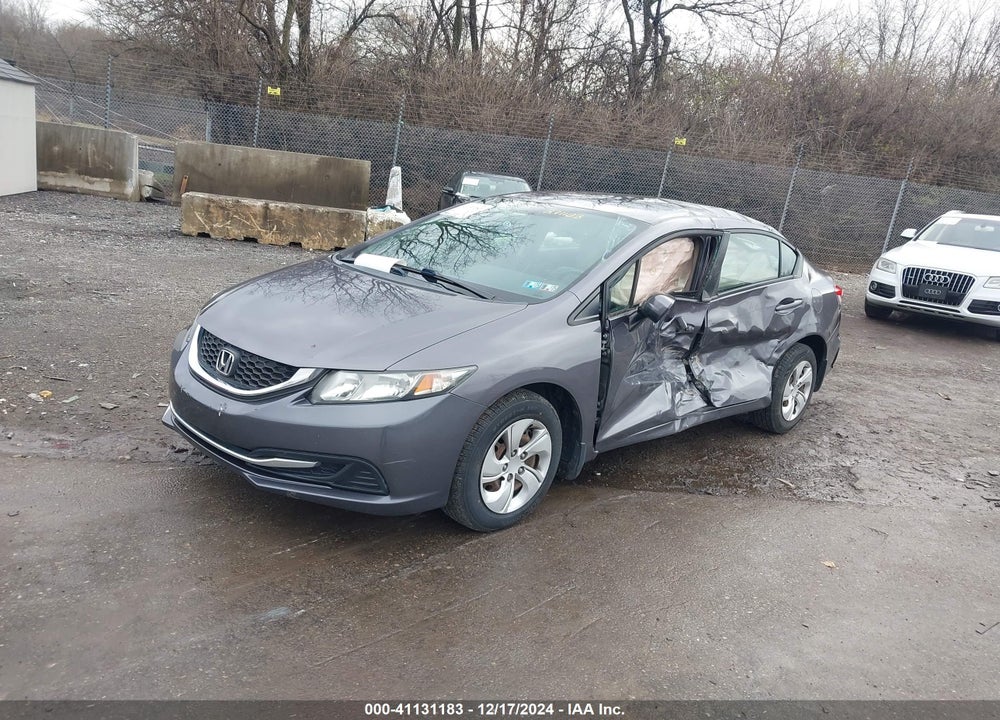 2015 HONDA CIVIC LX VIN: 19XFB2F5XFE271103