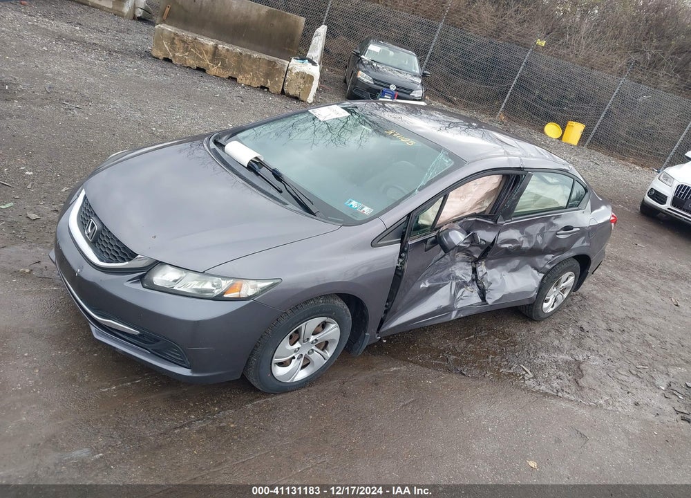 2015 HONDA CIVIC LX VIN: 19XFB2F5XFE271103