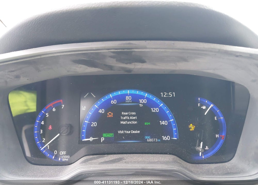 2021 TOYOTA COROLLA HYBRID LE VIN: JTDEAMDE3MJ025801