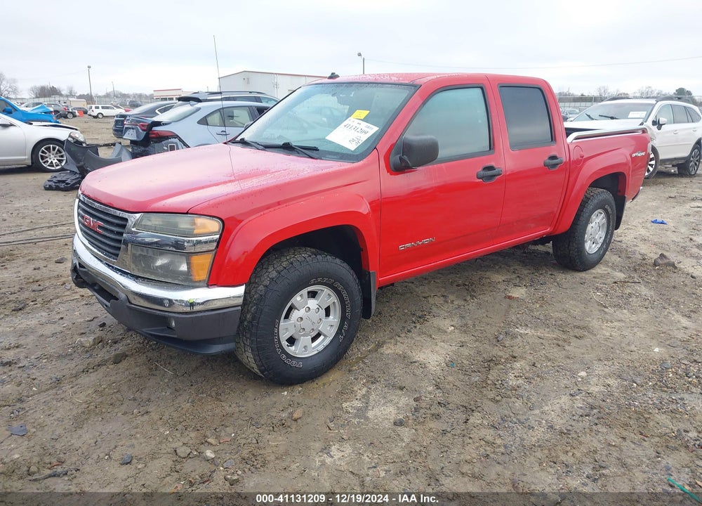 2004 GMC CANYON SLE VIN: 1GTDS136848150995