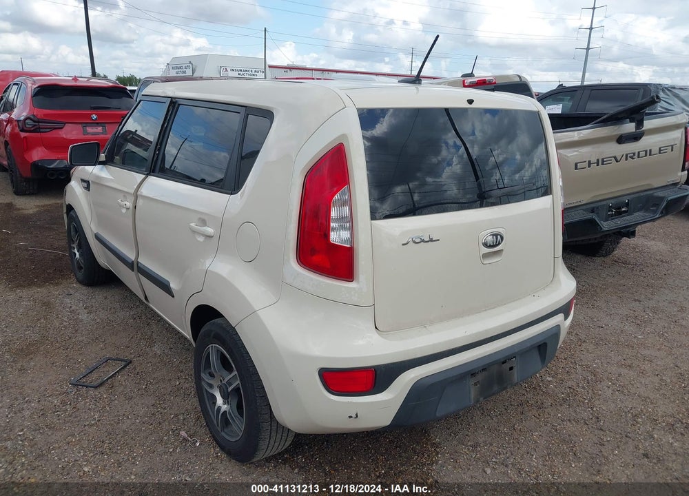 2013 KIA SOUL VIN: KNDJT2A53D7757635