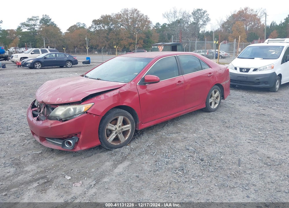 2013 TOYOTA CAMRY SE VIN: 4T1BF1FK6DU695231