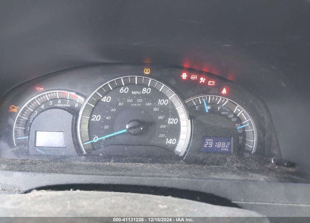 2013 TOYOTA CAMRY SE VIN: 4T1BF1FK6DU695231