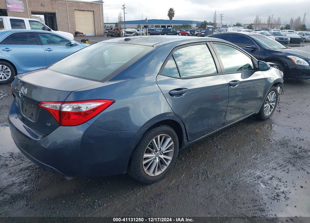 2014 TOYOTA COROLLA L/LE/LE PLS/PRM/S/S PLS VIN: 5YFBURHE2EP002802