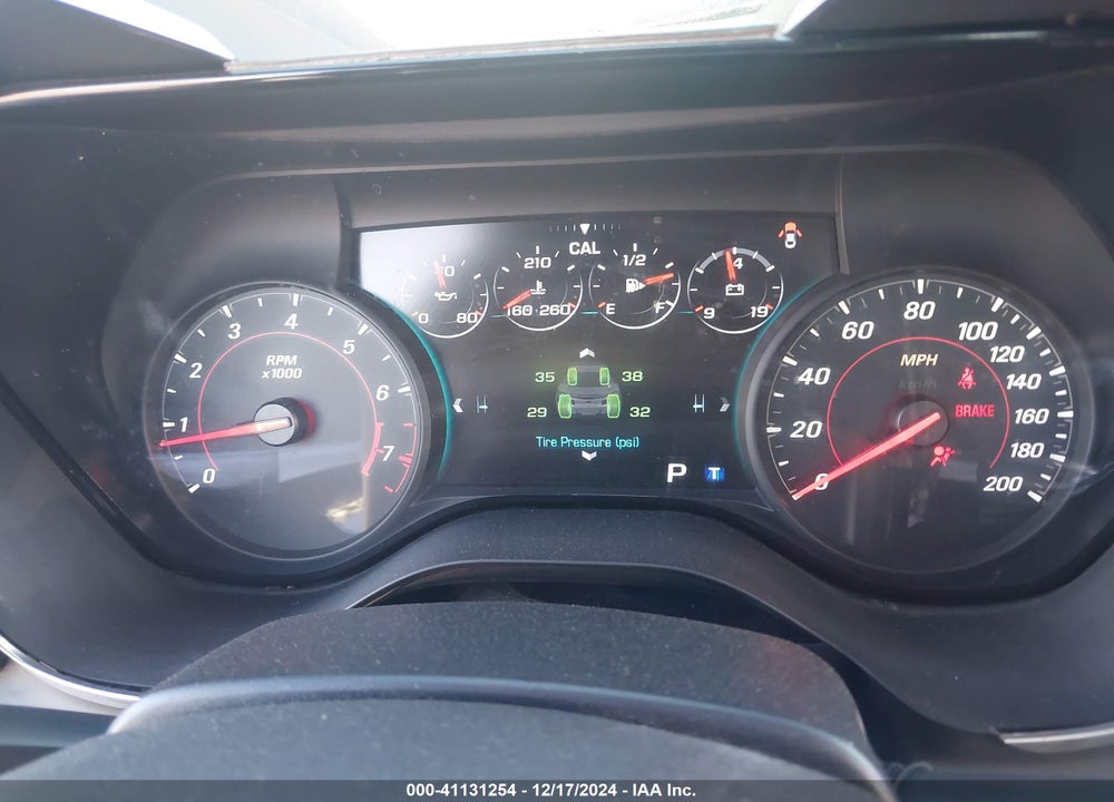 2017 CHEVROLET CAMARO 2SS VIN: 1G1FH1R71H0124355