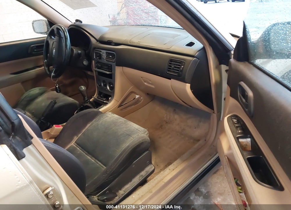 2003 SUBARU FORESTER X VIN: JF1SG63663G717754